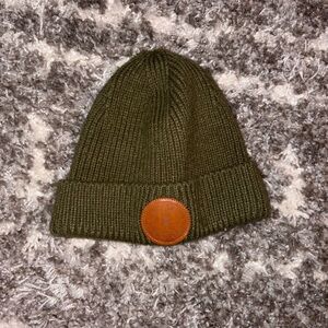 Big Sky Montana Beanie with Leather Patch